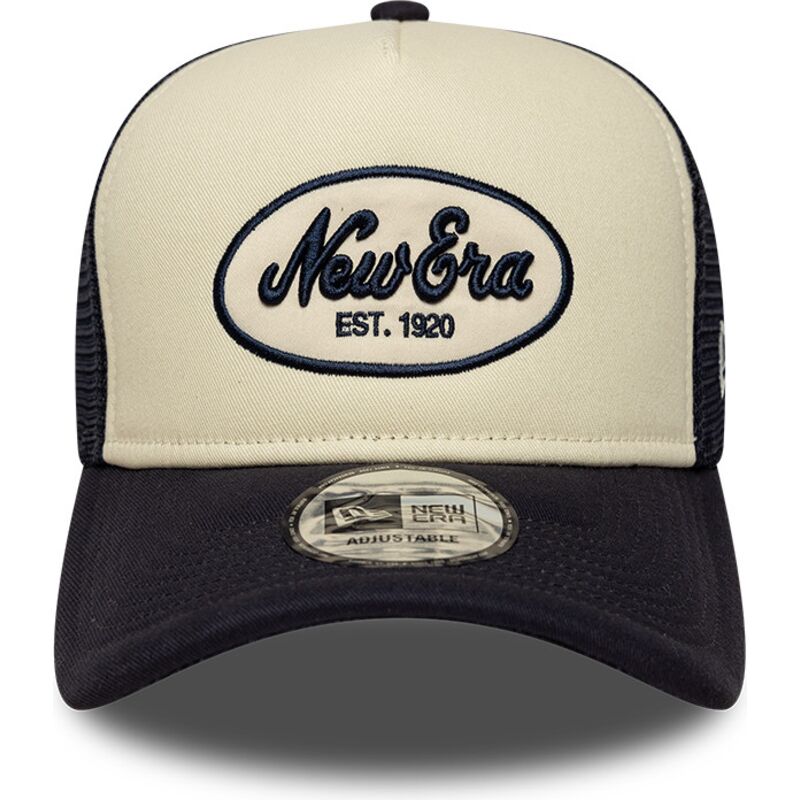 mutzen-gebogen-marineblau-snapback-a-frame-oval-foam-patch-von-new-era