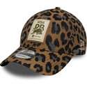 mutzen-gebogen-leopard-verstellbares-band-9forty-der-racing-bulls-f1-team-formula-1-von-new-era