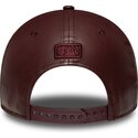 mutzen-gebogen-braun-snapback-9forty-m-crown-pu-diamante-der-new-york-yankees-mlb-von-new-era