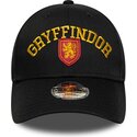 mutzen-gebogen-schwarz-snapback-fur-kinder-9forty-wordmark-der-gryffindor-harry-potter-von-new-era