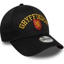 mutzen-gebogen-schwarz-snapback-fur-kinder-9forty-wordmark-der-gryffindor-harry-potter-von-new-era