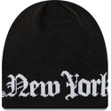 mutzen-schwarz-knit-skully-wordmark-der-new-york-yankees-mlb-von-new-era