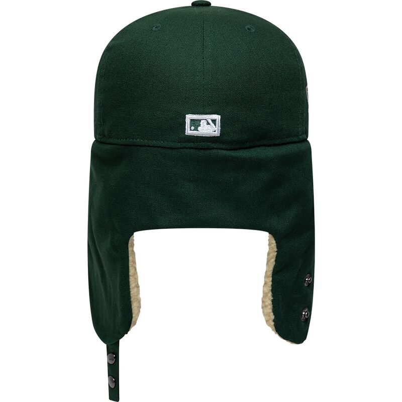 casquette-plate-verte-ajustee-59fifty-dogear-world-series-oakland-athletics-mlb-new-era