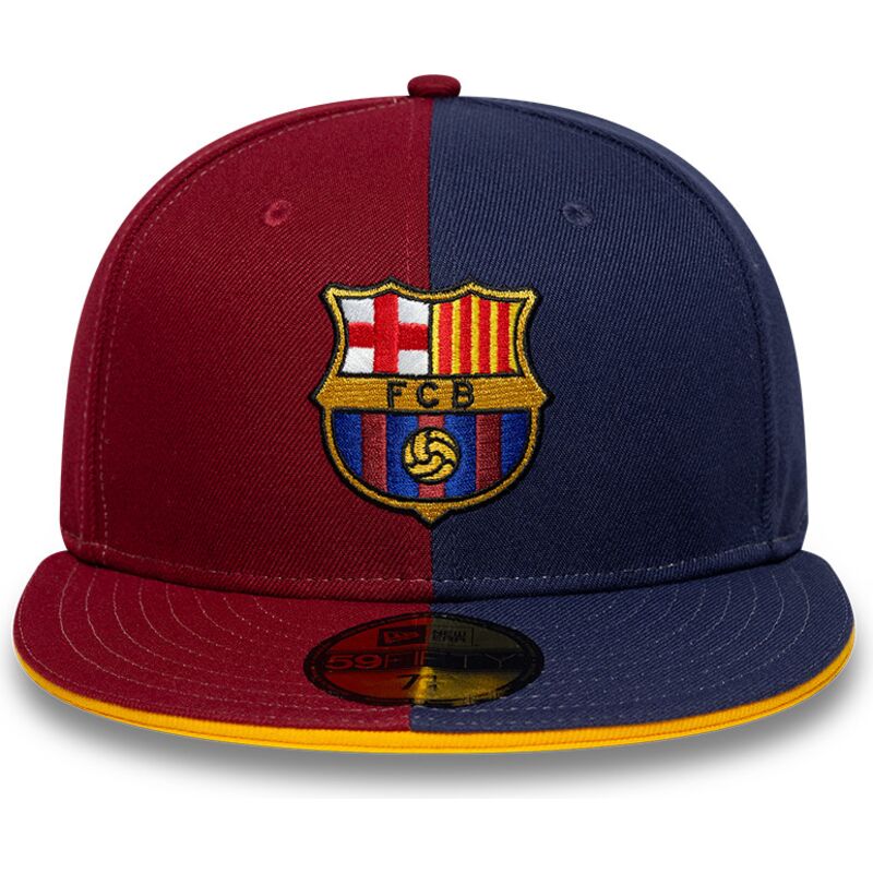 mutzen-flach-mehrfarbig-angepasst-59fifty-9fifty-poly-der-fc-barcelona-laliga-von-new-era