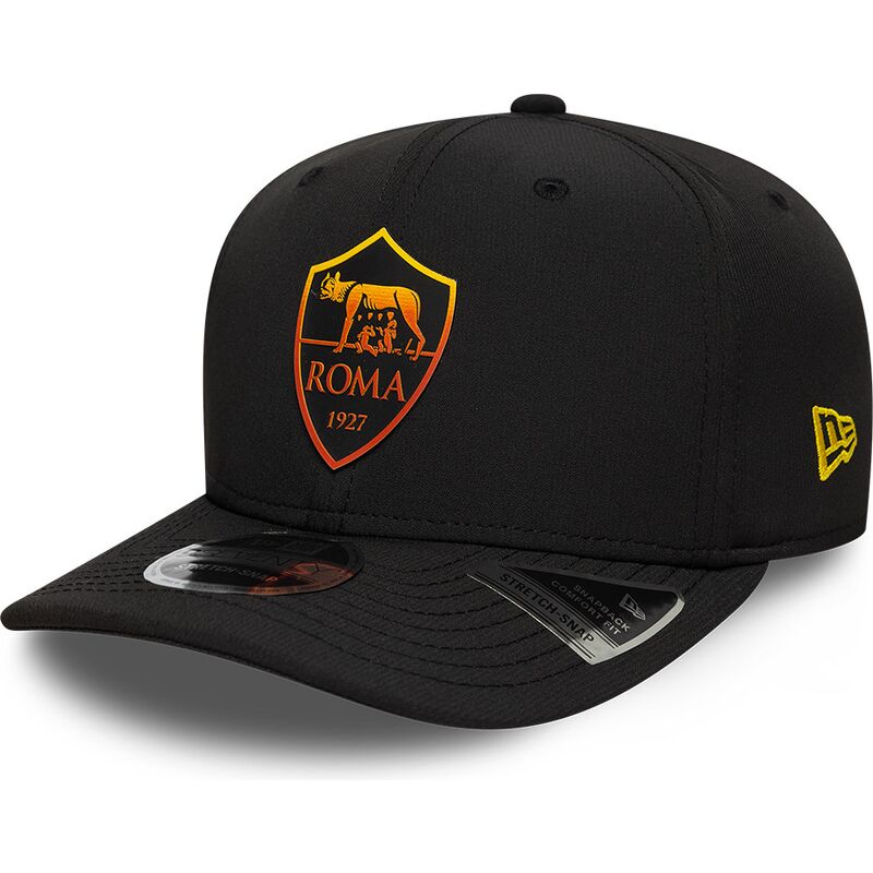 casquette-courbee-noire-snapback-9seventy-stretch-snap-repreve-associazione-sportiva-roma-serie-a-new-era casquette-courbee-noire-snapback-9seventy-stretch-snap-repreve-associazione-sportiva-roma-serie-a-new-era