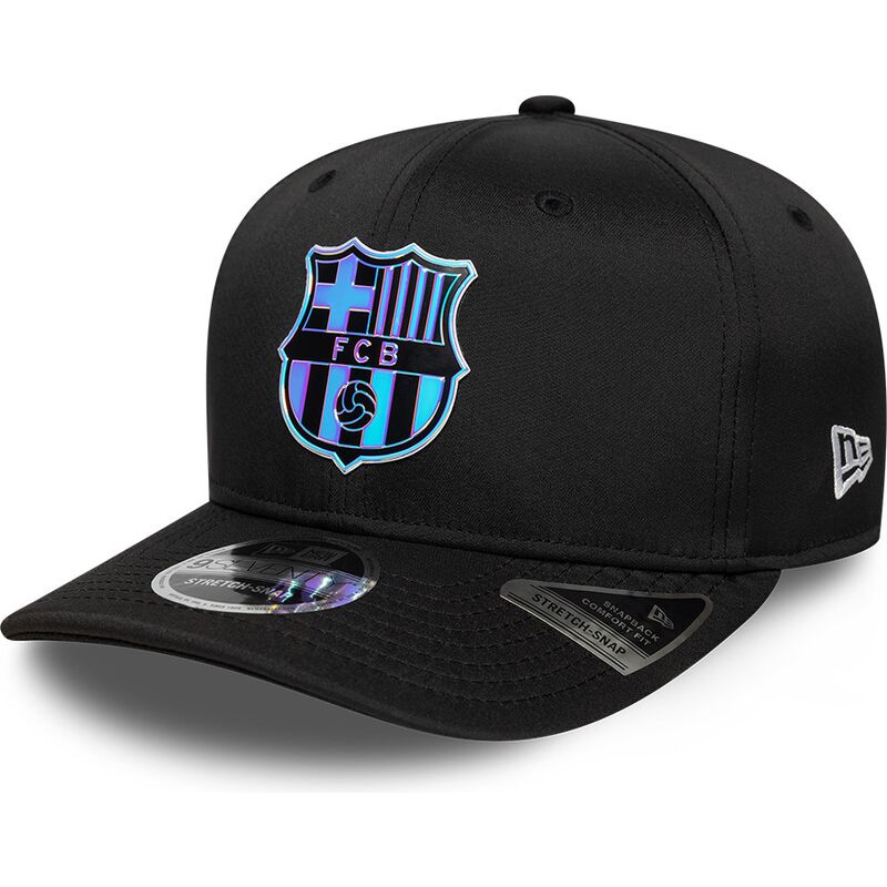 mutzen-gebogen-schwarz-snapback-multicolor-9seventy-stretch-snap-tpu-der-fc-barcelona-laliga-von-new-era