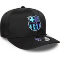 mutzen-gebogen-schwarz-snapback-multicolor-9seventy-stretch-snap-tpu-der-fc-barcelona-laliga-von-new-era