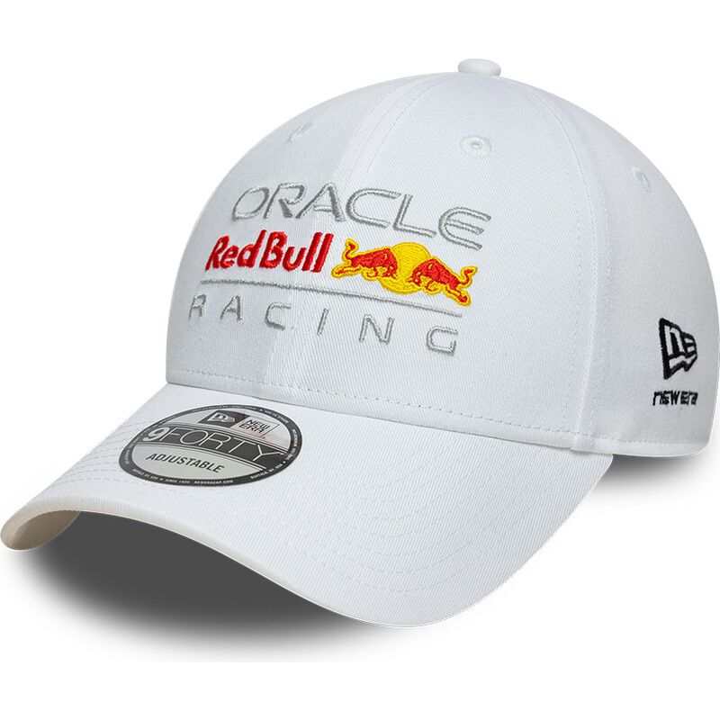 casquette-courbee-blanche-ajustable-9forty-core-red-bull-racing-formula-1-new-era casquette-courbee-blanche-ajustable-9forty-core-red-bull-racing-formula-1-new-era