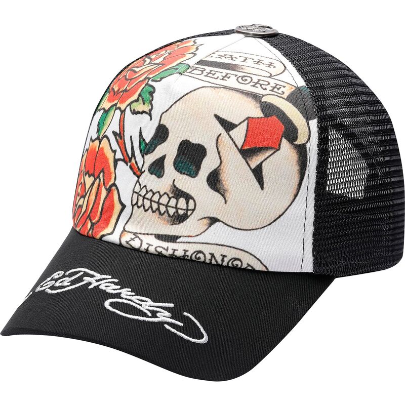mutzen-gebogen-schwarz-snapback-before-dishonor-von-ed-hardy