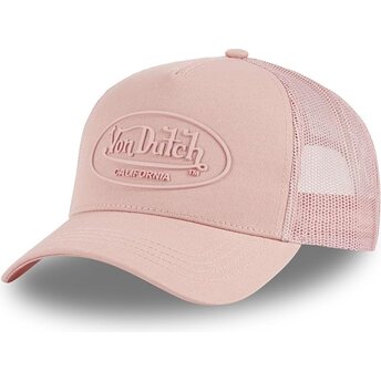 Casquette trucker rose LOG10 Von Dutch
