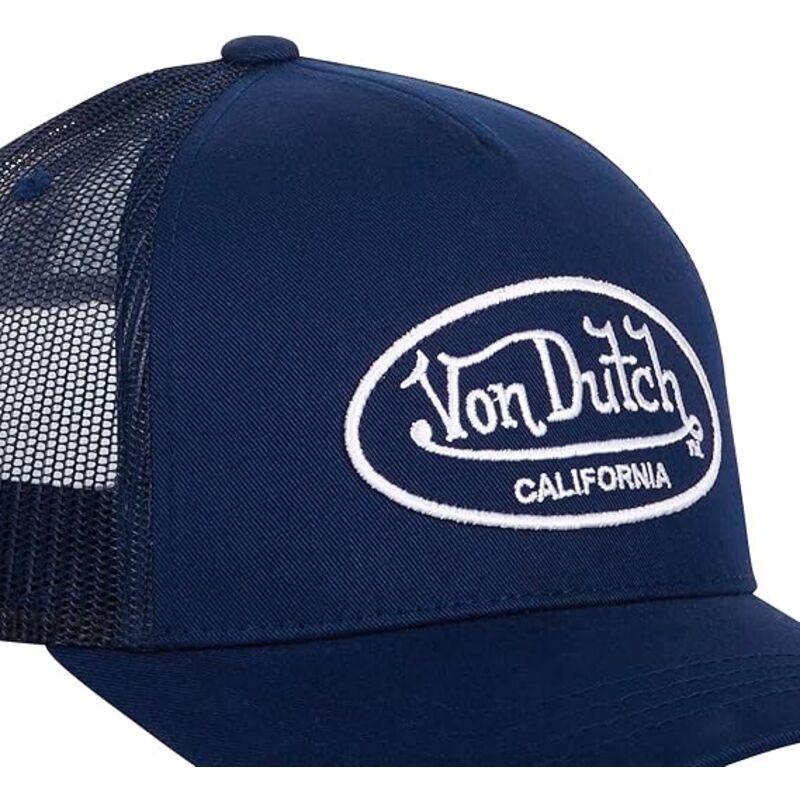 casquette-trucker-bleue-marine-ajustable-lof-b20-von-dutch casquette-trucker-bleue-marine-ajustable-lof-b20-von-dutch