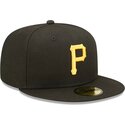 casquette-plate-noire-ajustee-59fifty-ac-perf-pittsburgh-pirates-mlb-new-era