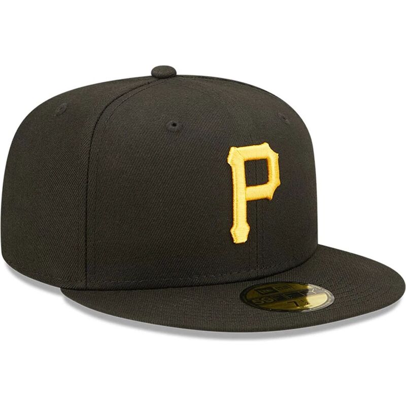 schwarze-enganliegende-59fifty-ac-perf-flatcap-der-pittsburgh-pirates-mlb-von-new-era schwarze-enganliegende-59fifty-ac-perf-flatcap-der-pittsburgh-pirates-mlb-von-new-era