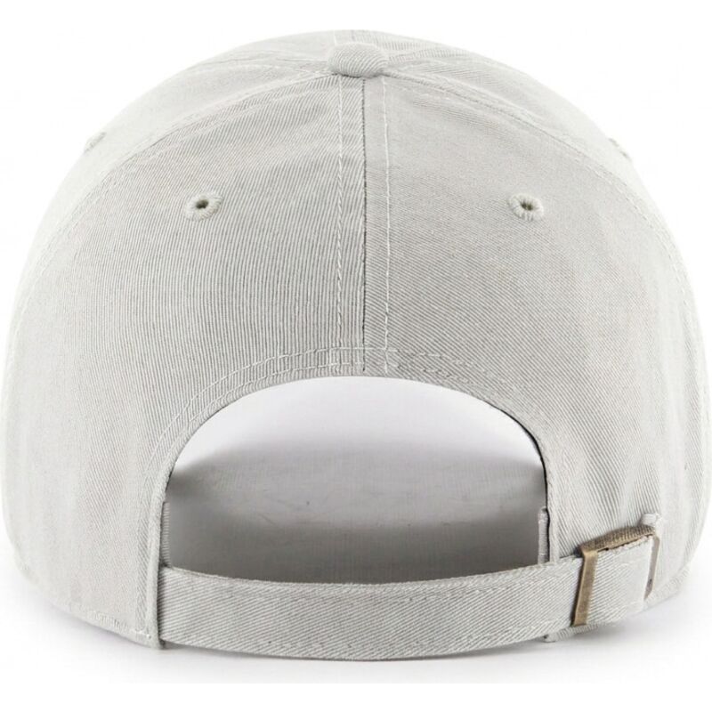 mutzen-gebogen-grau-verstellbares-band-clean-up-no-loop-label-der-new-york-yankees-mlb-von-47-brand