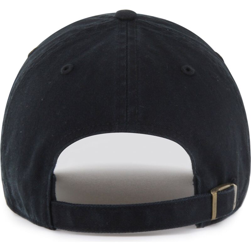casquette-courbee-noire-ajustable-clean-up-base-runner-icon-dog-47-brand