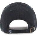 schwarze-gebogene-kappe-new-york-yankees-mlb-clean-up-von-47-brand