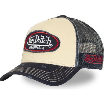 Mützen gebogen marineblau snapback URB02 von Von Dutch