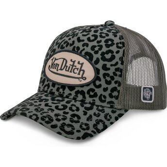 Mützen gebogen leopard snapback VEKLE von Von Dutch