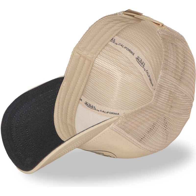 casquette-trucker-beige-log23-von-dutch