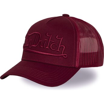 Casquette trucker grenat EMB07 Von Dutch