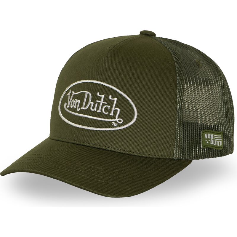 casquette-trucker-verte-ajustable-lofb52-von-dutch casquette-trucker-verte-ajustable-lofb52-von-dutch