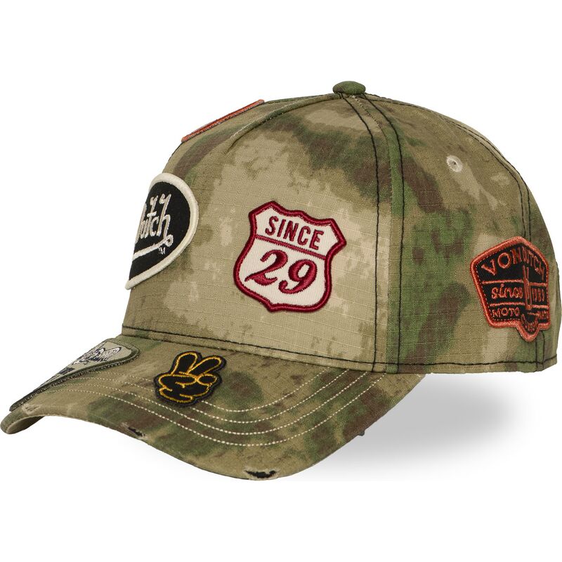 casquette-courbee-camouflage-snapback-kamo04-von-dutch casquette-courbee-camouflage-snapback-kamo04-von-dutch
