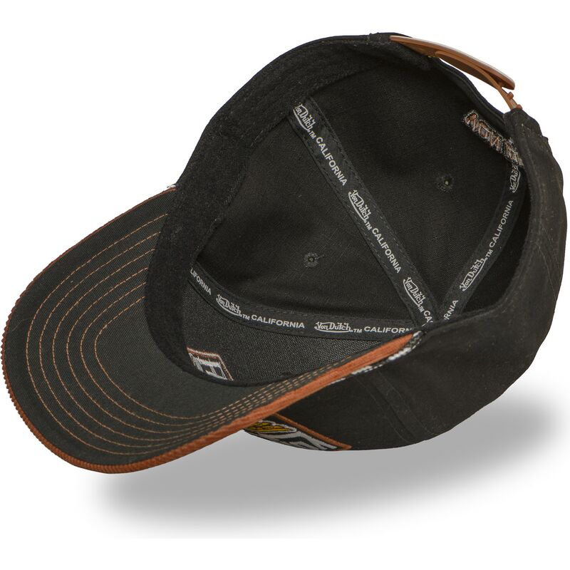 casquette-courbee-marron-snapback-sem16-von-dutch