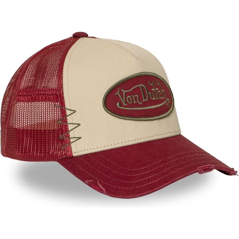 casquette-trucker-rouge-et-beige-used-16-von-dutch casquette-trucker-rouge-et-beige-used-16-von-dutch