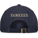casquette-courbee-bleue-marine-ajustable-avec-logo-beige-fathers-day-club-unstructured-organic-cotton-new-york-yankees-mlb-nike