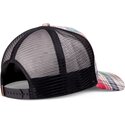 casquette-trucker-multicolore-hft-patch-check-red-djinns