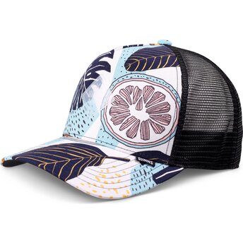 Mützen gebogen blau snapback HFT Aloha Blue von Djinns
