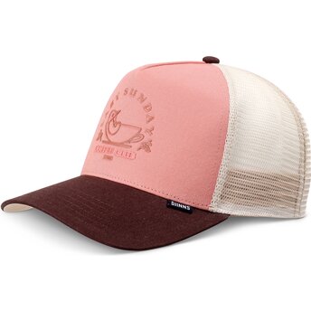 Mützen gebogen rosa snapback HFT Lazy Bird von Djinns