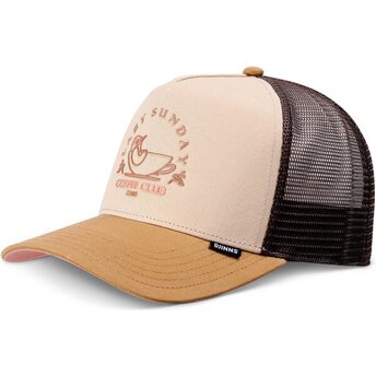 Mützen gebogen beige snapback HFT Lazy Bird von Djinns