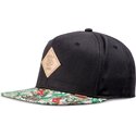 mutzen-flach-schwarz-snapback-woven-jungle-rev-von-djinns