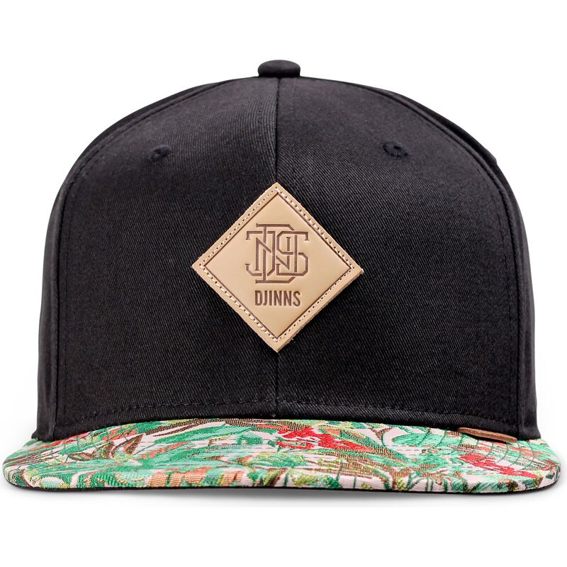 mutzen-flach-schwarz-snapback-woven-jungle-rev-von-djinns mutzen-flach-schwarz-snapback-woven-jungle-rev-von-djinns