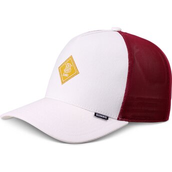 Mützen gebogen weiß snapback HFT FineFine Mesh von Djinns