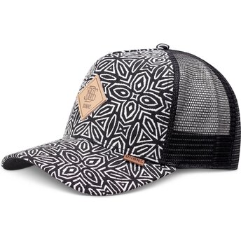 Casquette trucker noire et blanche HFT Gothic Freestyle Djinns