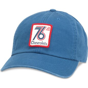 Mützen gebogen blau verstellbares band Hepcat der Chevrolet 76 von American Needle