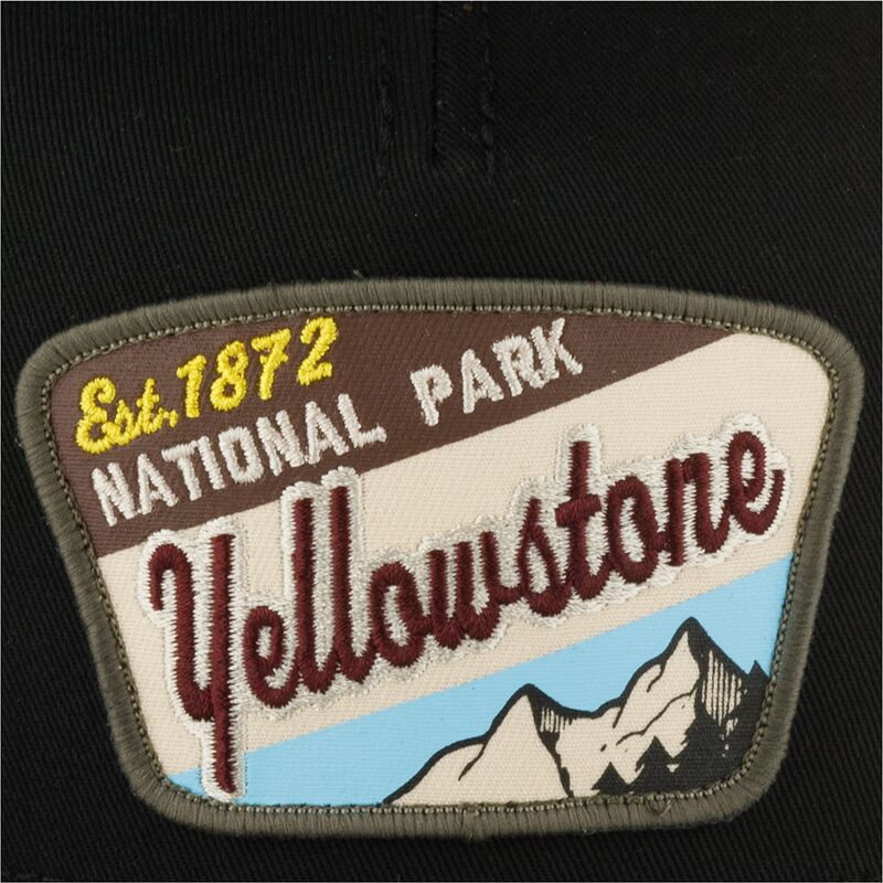 mutzen-gebogen-schwarz-snapback-valin-der-yellowstone-national-park-von-american-needle mutzen-gebogen-schwarz-snapback-valin-der-yellowstone-national-park-von-american-needle