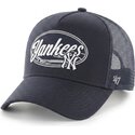 casquette-trucker-bleue-marine-enfield-offside-dt-new-york-yankees-mlb-47-brand