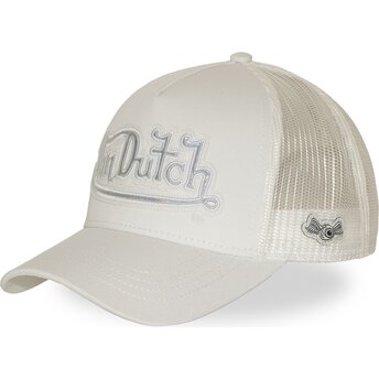 Mützen gebogen creme snapback RAINBOW von Von Dutch
