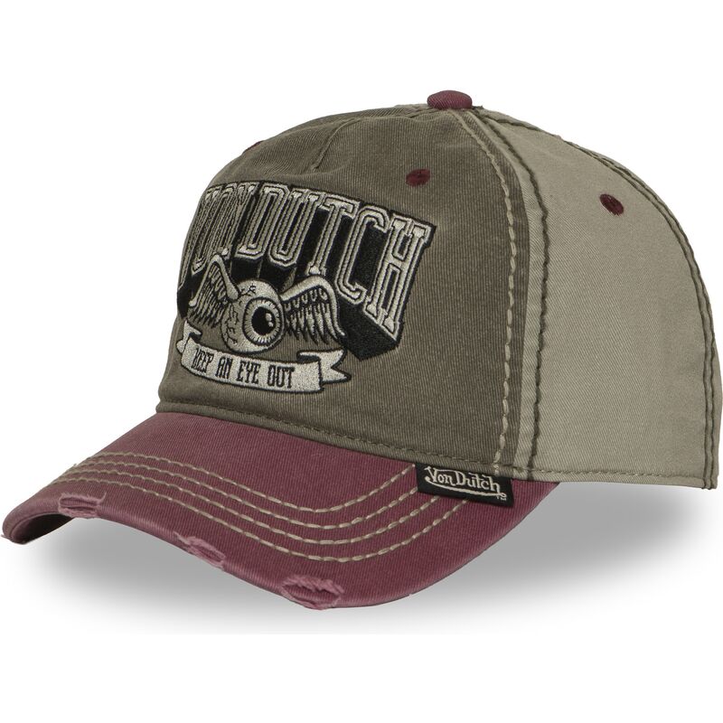 casquette-courbee-multicolore-ajustable-retro17-von-dutch