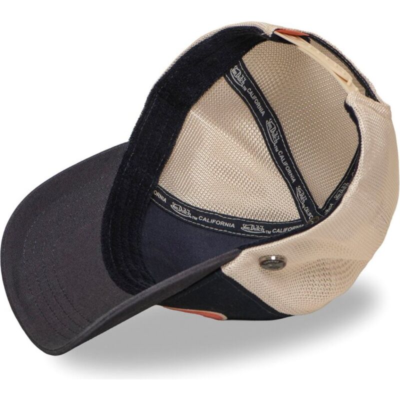casquette-trucker-bleue-marine-et-beige-terry16-von-dutch