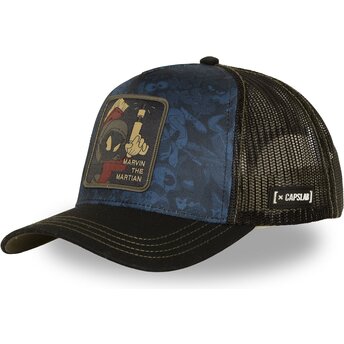 Mützen gebogen marineblau snapback LOO14 MAR Marvin der Marsianer Looney Tunes von Capslab