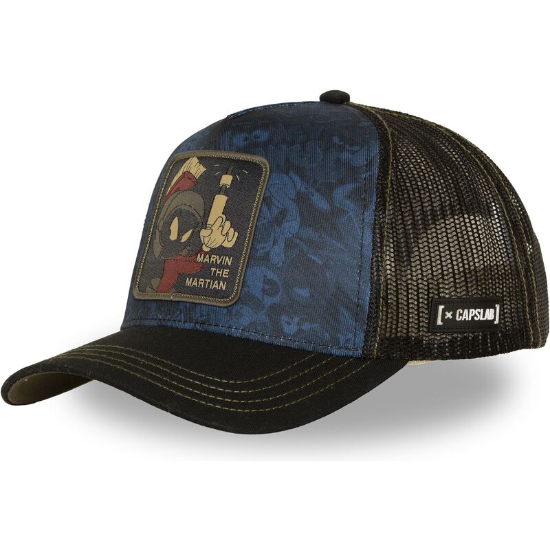 casquette-trucker-bleue-marine-et-noire-marvin-le-martien-loo14-mar-looney-tunes-capslab casquette-trucker-bleue-marine-et-noire-marvin-le-martien-loo14-mar-looney-tunes-capslab