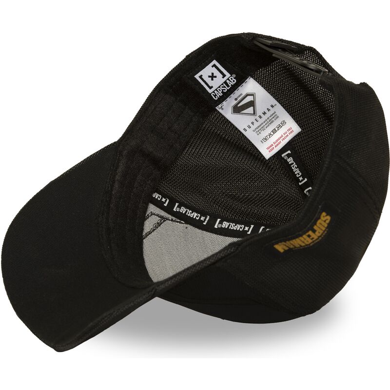 mutzen-gebogen-schwarz-snapback-dc13-tec-superman-dc-comics-von-capslab mutzen-gebogen-schwarz-snapback-dc13-tec-superman-dc-comics-von-capslab