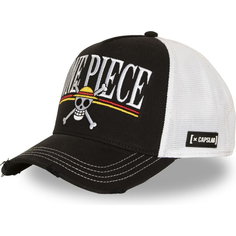casquette-trucker-noire-et-blanche-straw-hat-pirates-op8-one-one-piece-capslab casquette-trucker-noire-et-blanche-straw-hat-pirates-op8-one-one-piece-capslab