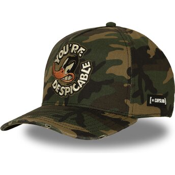 Mützen gebogen tarnung snapback LOO14 DES Duffy Duck Looney Tunes von Capslab
