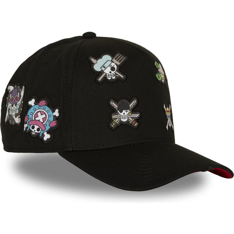 casquette-courbee-noire-snapback-straw-hat-pirates-op8-fla-one-piece-capslab