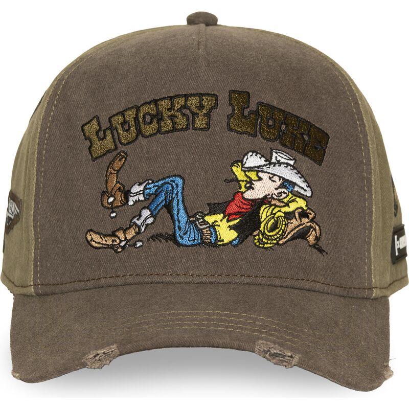 mutzen-gebogen-braun-snapback-lck4-luc-lucky-luke-von-capslab mutzen-gebogen-braun-snapback-lck4-luc-lucky-luke-von-capslab